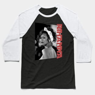 graceful rihanna - monochrome style Baseball T-Shirt